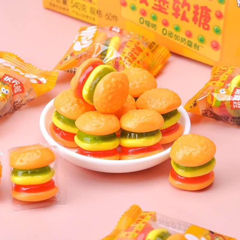 Dẻo Trolli Mini Burger - 170G