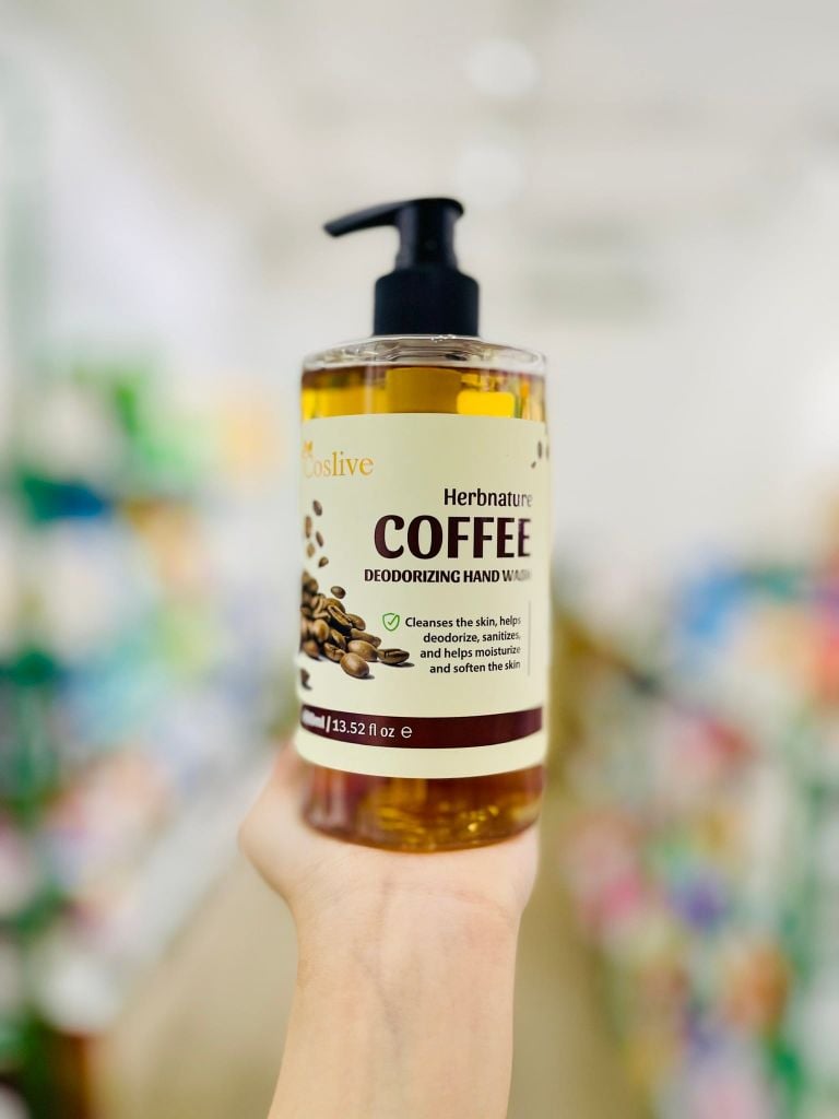 Gel Rửa Tay Khử Mùi Cao Cấp Coslive - 400ML