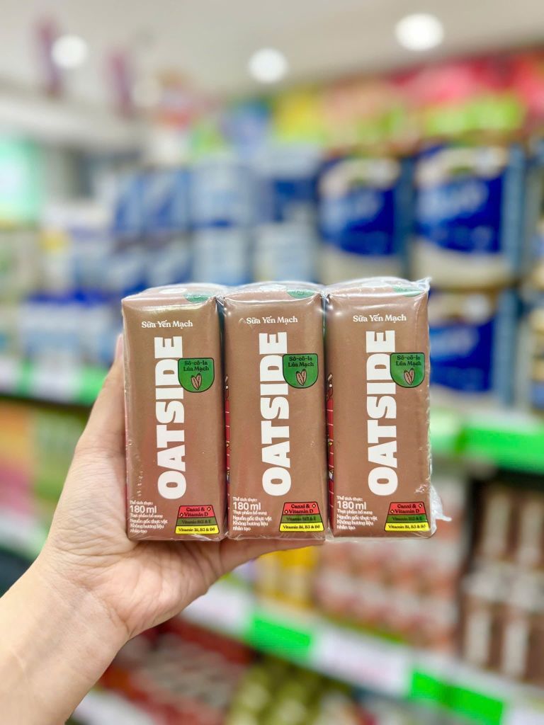 Sữa Yến Mạch Oatside  - Lốc 3 hộp x 180ml