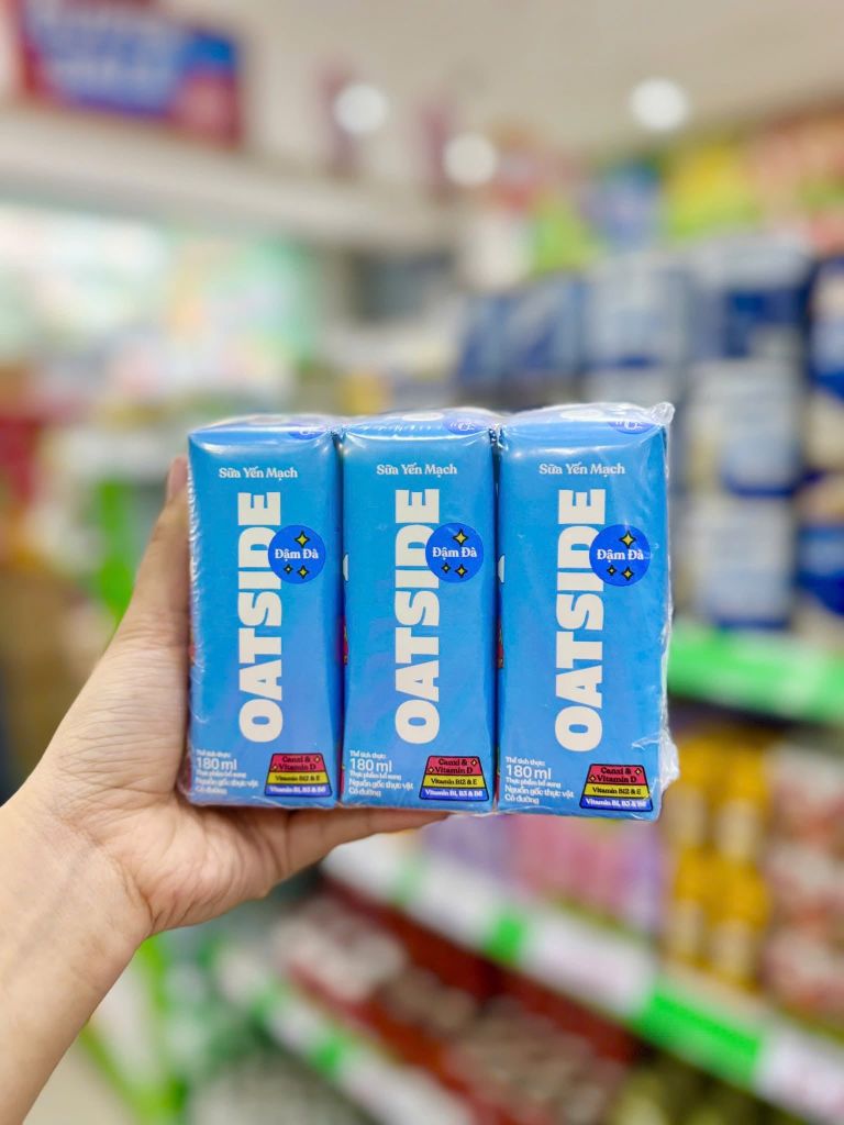 Sữa Yến Mạch Oatside  - Lốc 3 hộp x 180ml