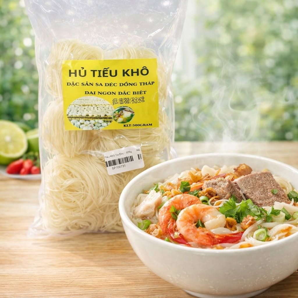 Hủ Tiếu Khô Sa Đéc - 500g