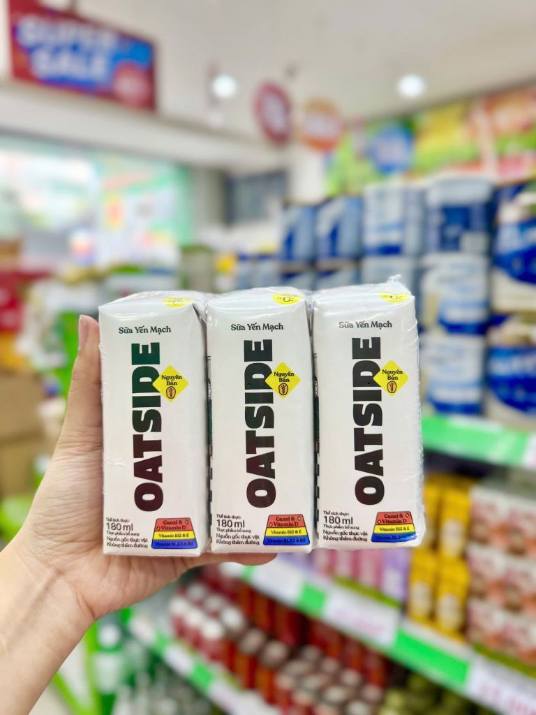 Sữa Yến Mạch Oatside  - Lốc 3 hộp x 180ml
