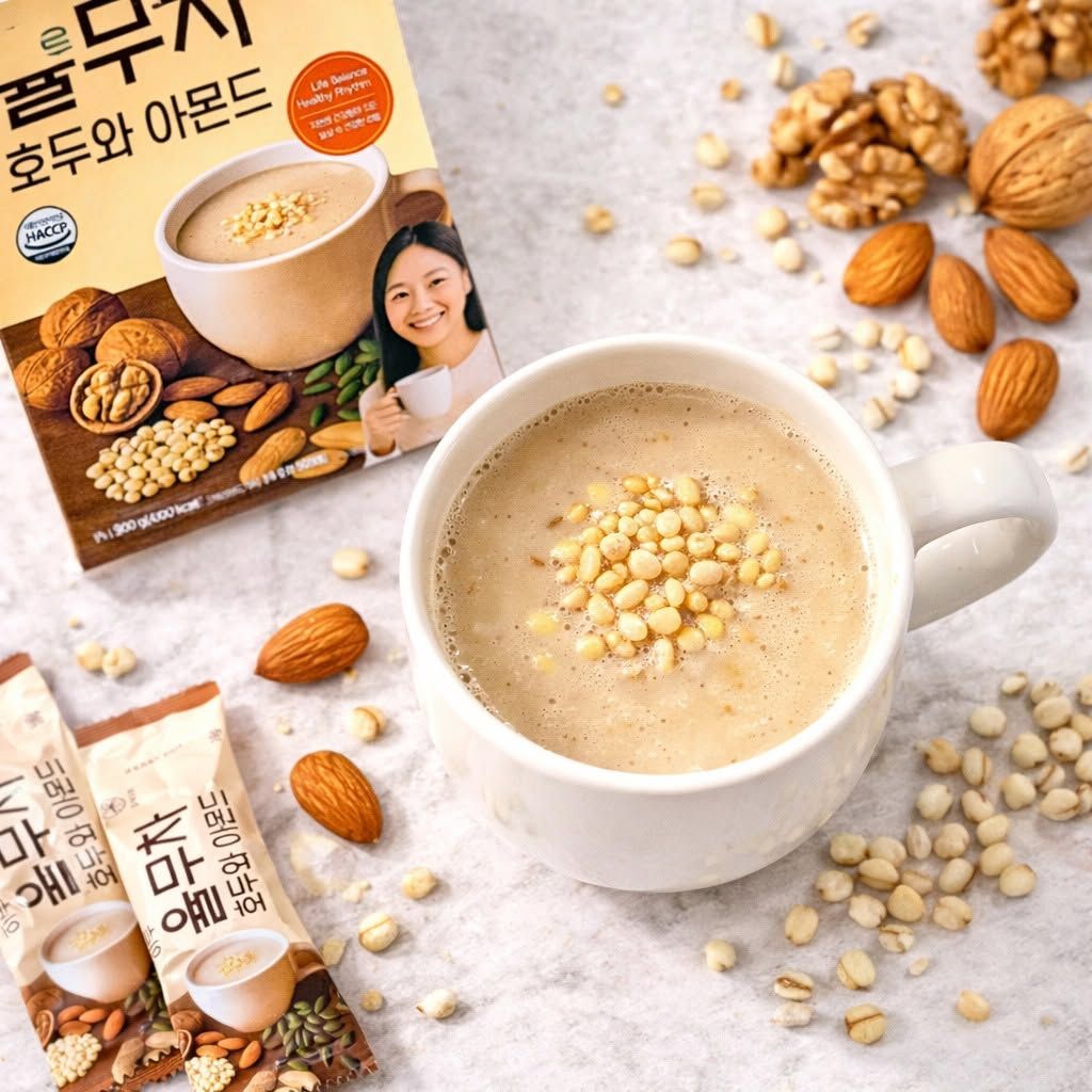 Ngũ Cốc Shinwoo Óc Chó & Hạnh Nhân 900g