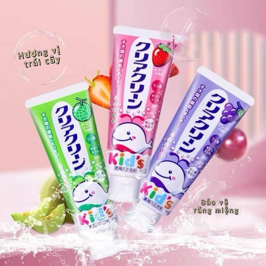 Kem Đánh Răng Trẻ Em Nhật Bản - 70G