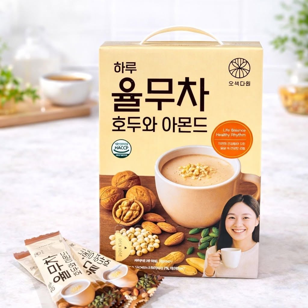 Ngũ Cốc Shinwoo Óc Chó & Hạnh Nhân 900g