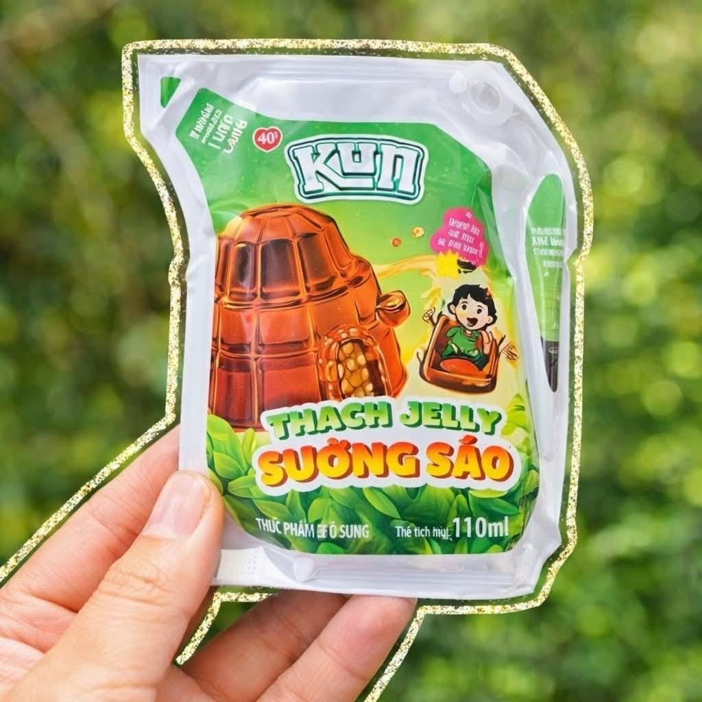 Thạch Jelly Sương Sáo LOF Kun - Thùng 24 Gói x 110ml