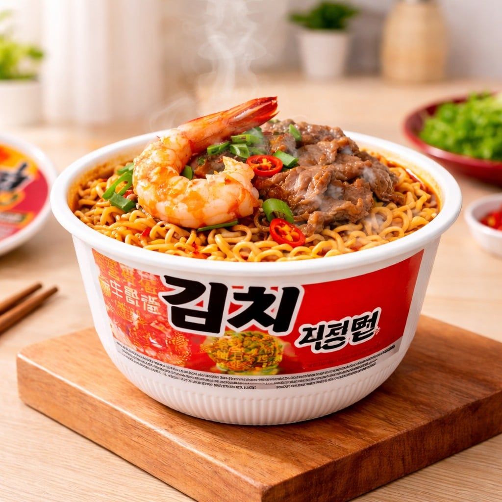Mì Nongshim Kimchi Hàn Quốc - 86g