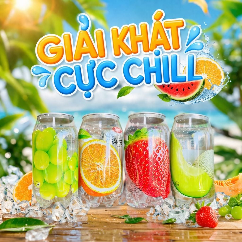 Nước Soda OKF - 350ml