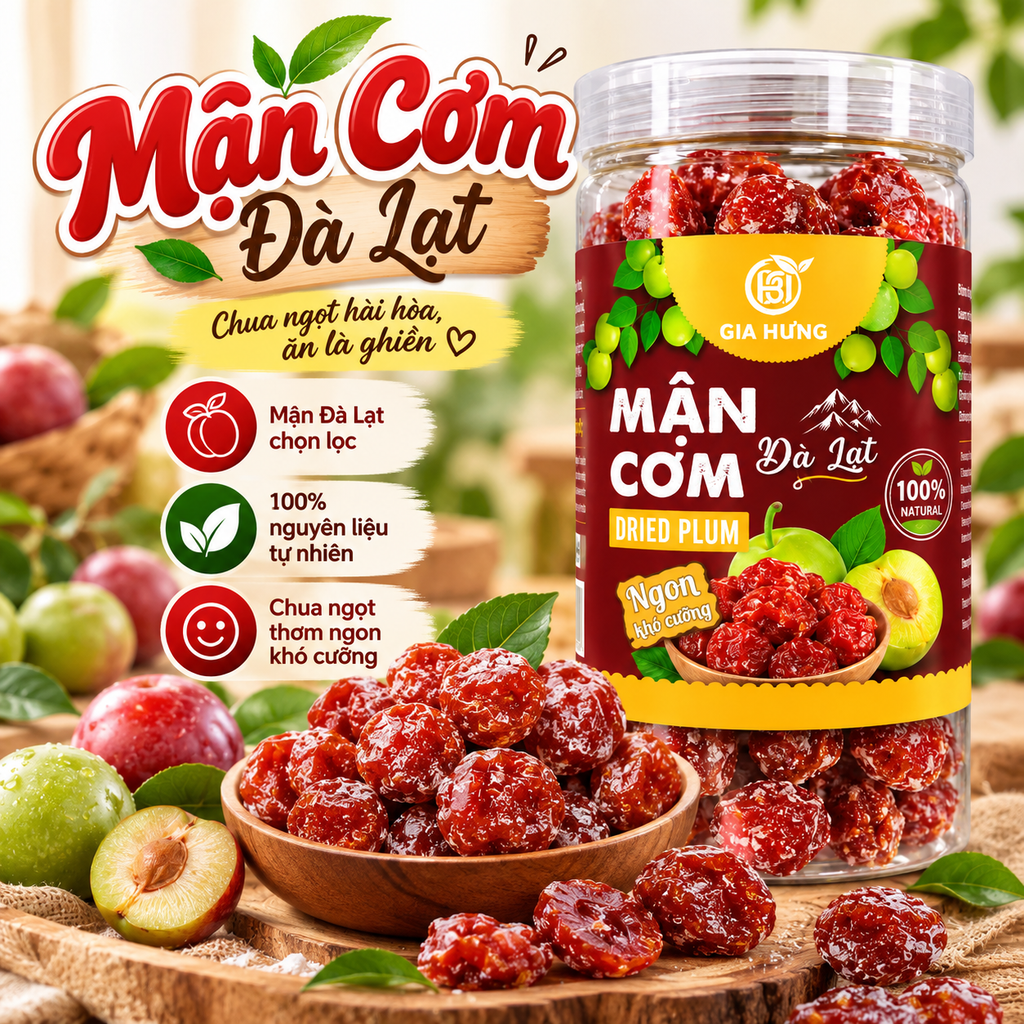 Mận Cơm Đà Lạt Gia Hưng - 500g