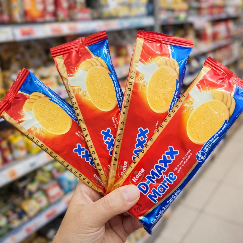 Bánh Quy Sữa D-maxx Marie - 528G
