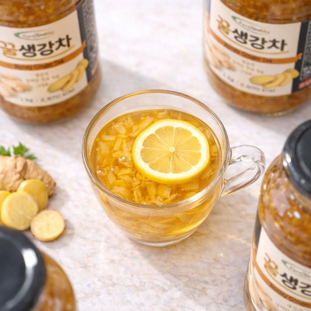 Trà Gừng Mật Ong Pure Healthy Hàn Quốc - 1kg