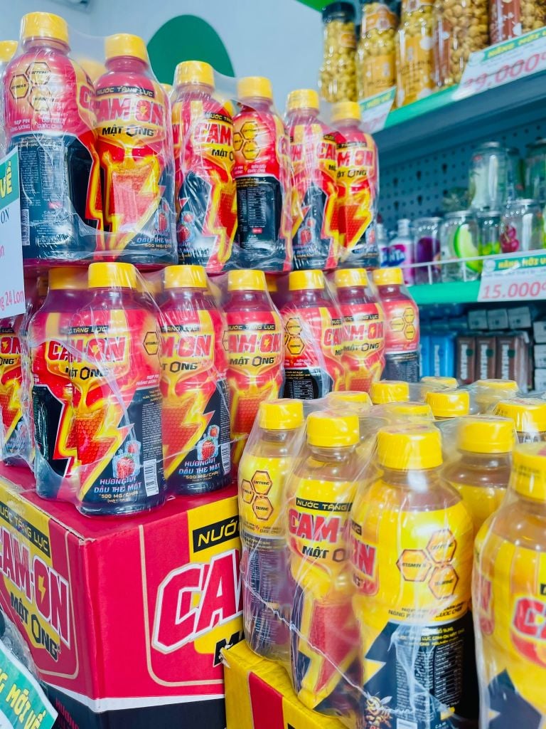 Nước Tăng Lực Cam On Mật Ong - Thùng 24 Chai x 320ML