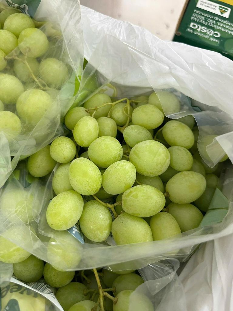 Nho Xanh Úc Cao Cấp - Túi 900G