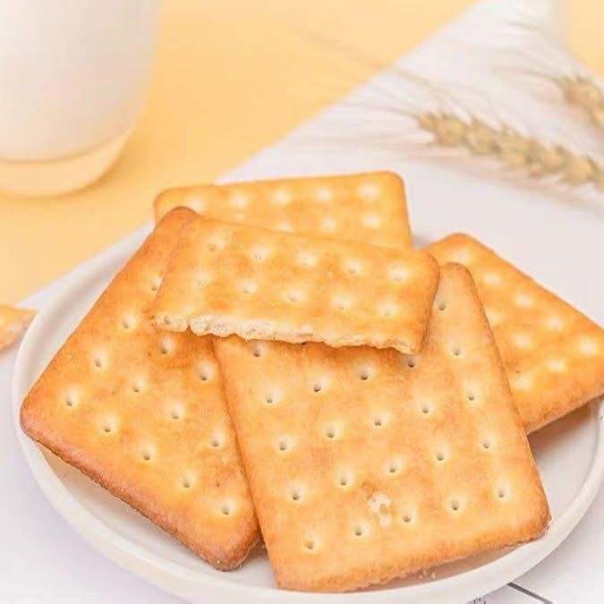 Bánh Quy Vị Dừa Mini Vuông Premium - 79G