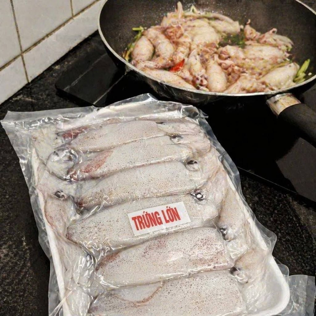 Mực Trứng Lớn Cao Cấp - 500G