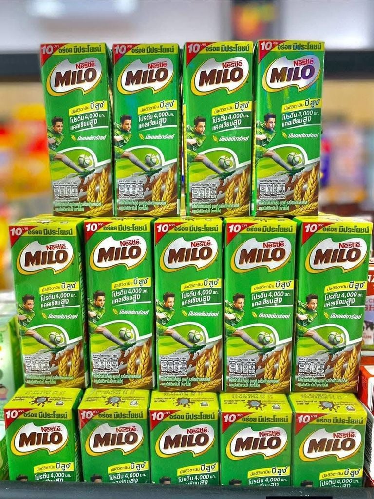 Sữa Milo Thái Lan – Lốc 8 Hộp x 165ml