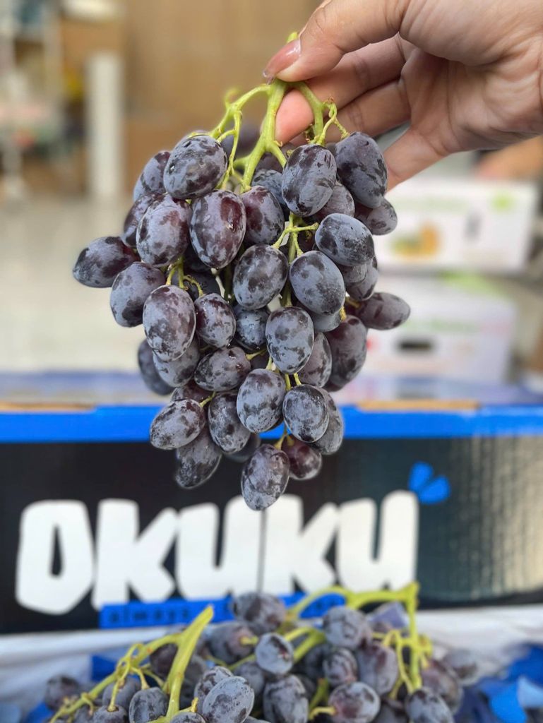 Nho Đen Úc Okuku - Hộp 900G