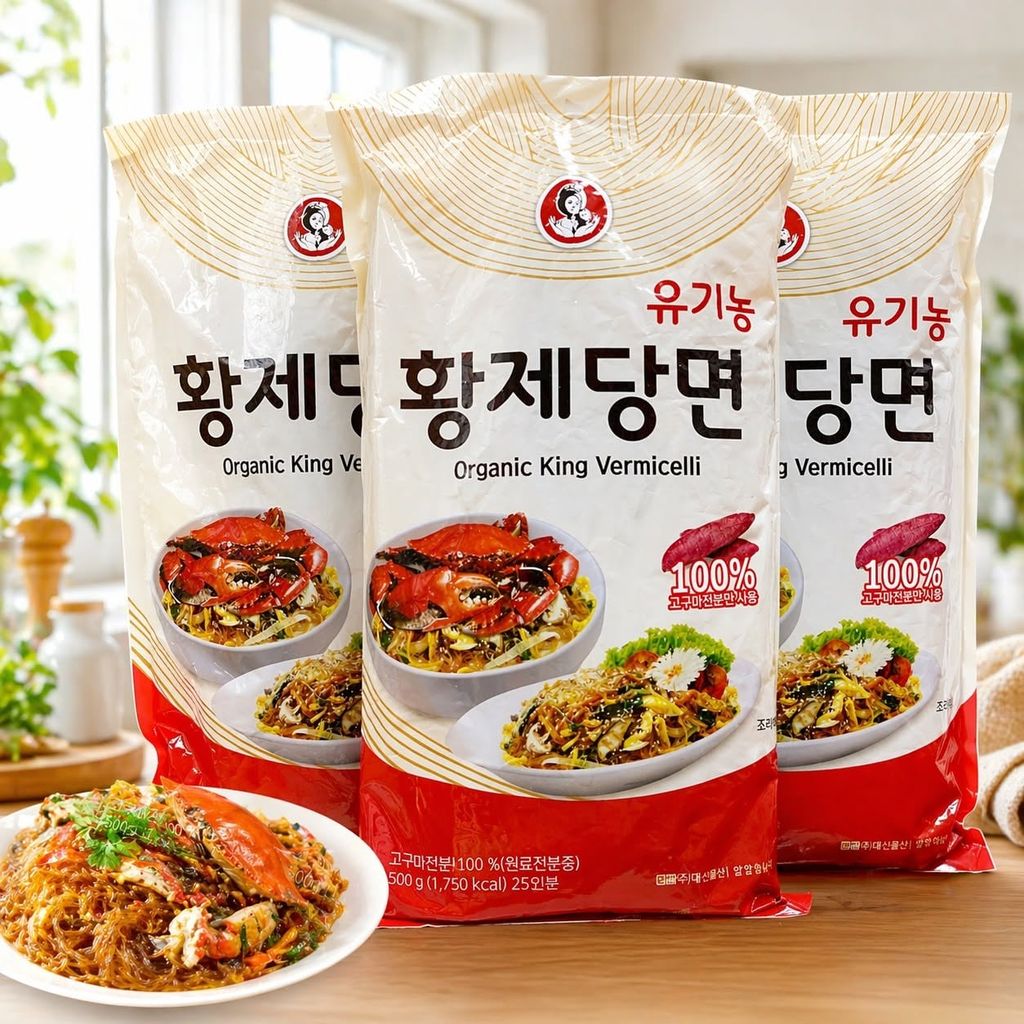 Miến Hoàng Đế Khoai Lang Organic King Vermicelli Hàn Quốc - 500g