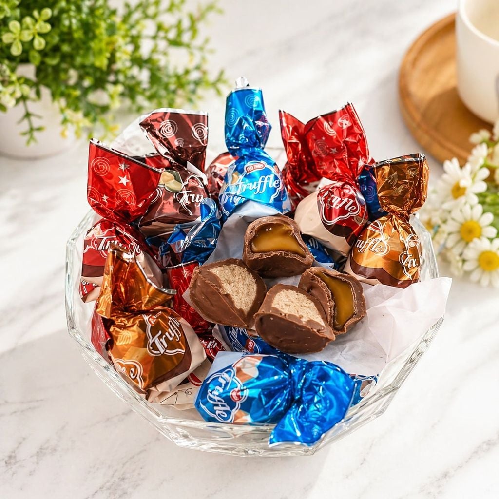 Socola Elvan Truffle Hộp Kim Cương Premium - 350G