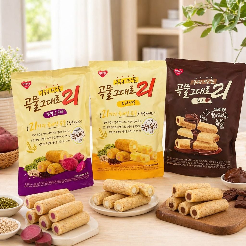 Bánh Ngũ Cốc 21 Loại Hạt - Gói 150g