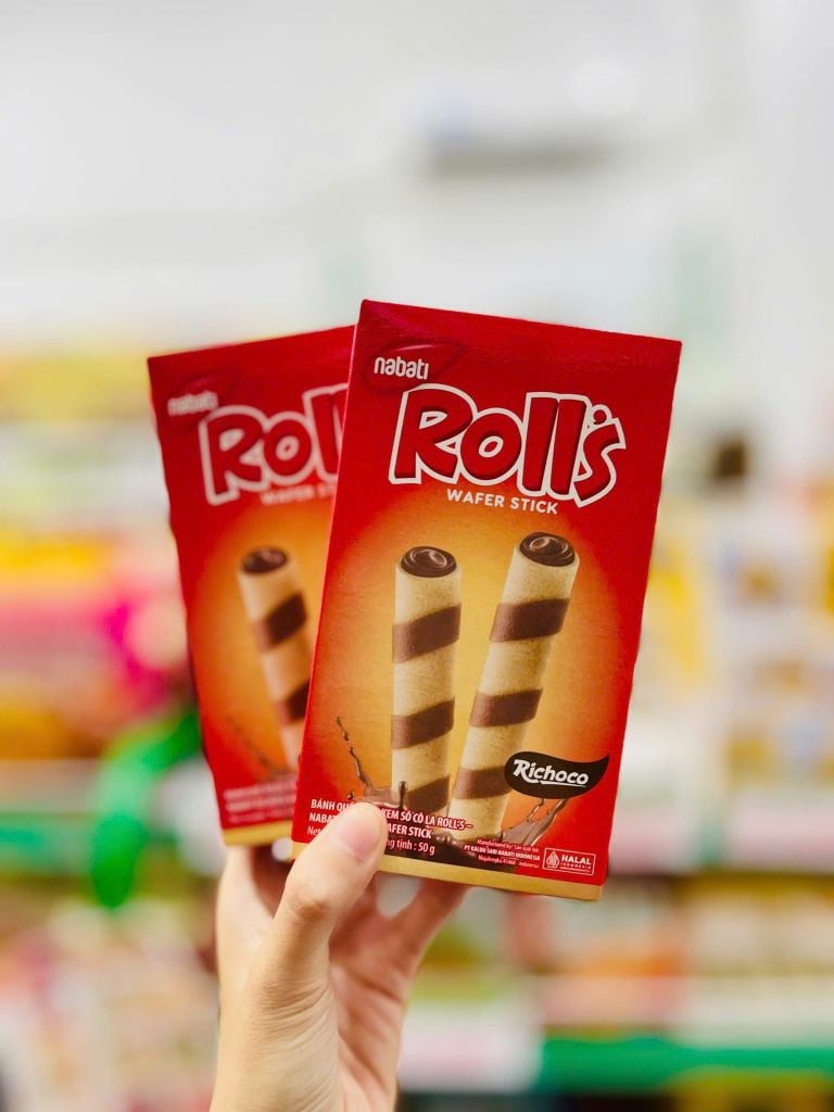 Bánh Quế Nabati Roll's - 50G