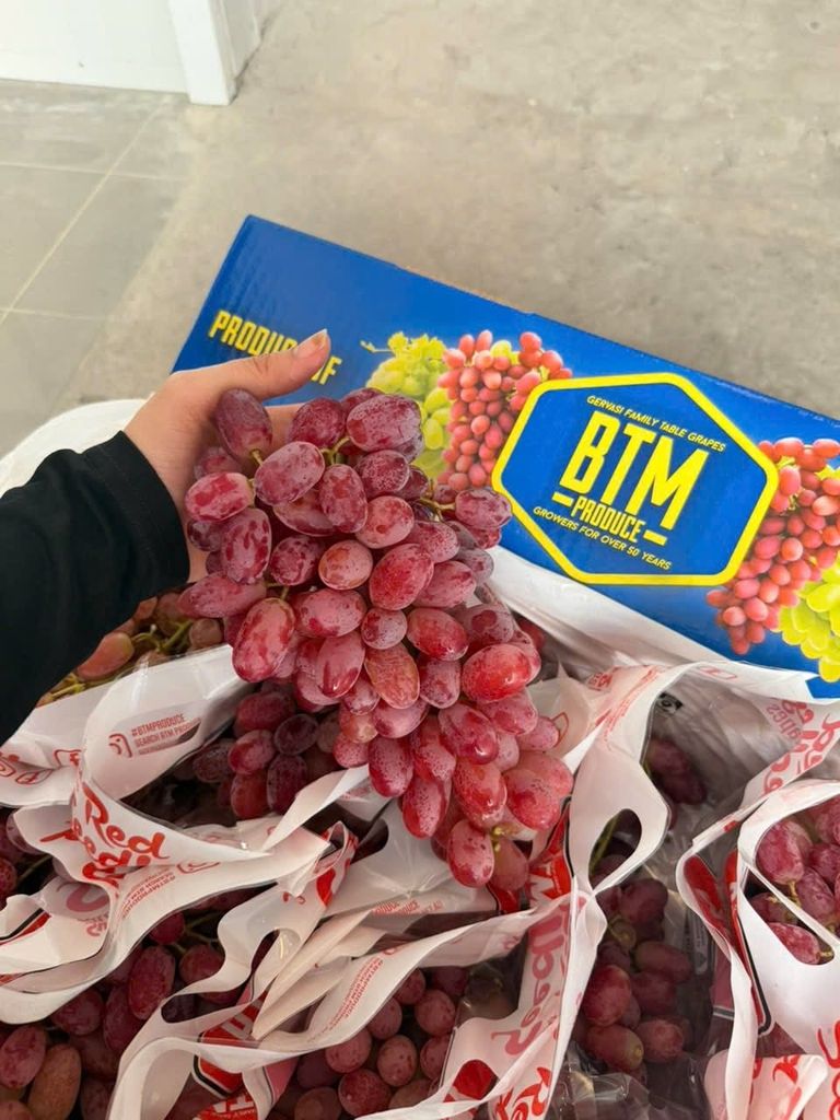 Nho Đỏ Úc Cao Cấp - 900G