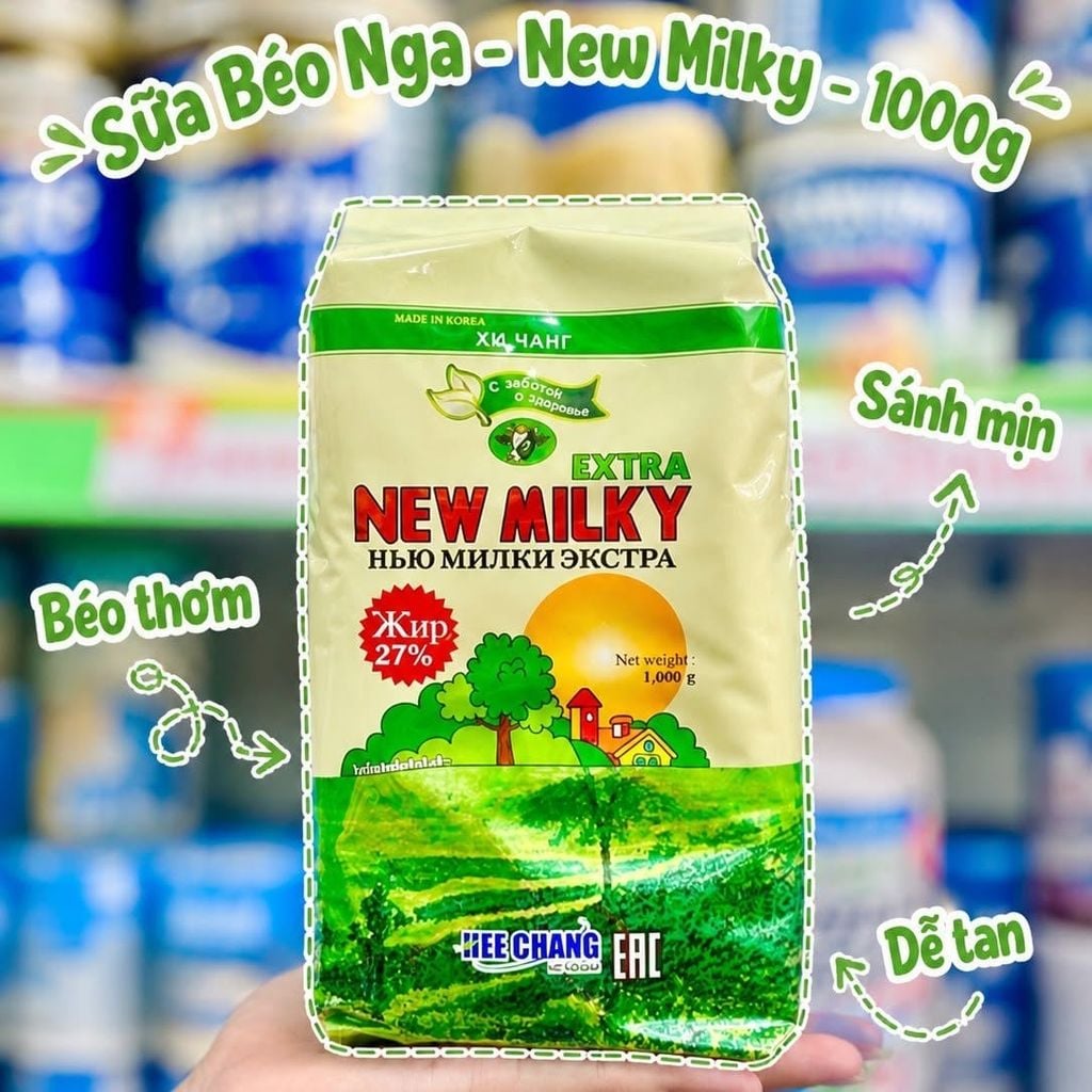 Sữa Béo Nga New Milky - 1kg