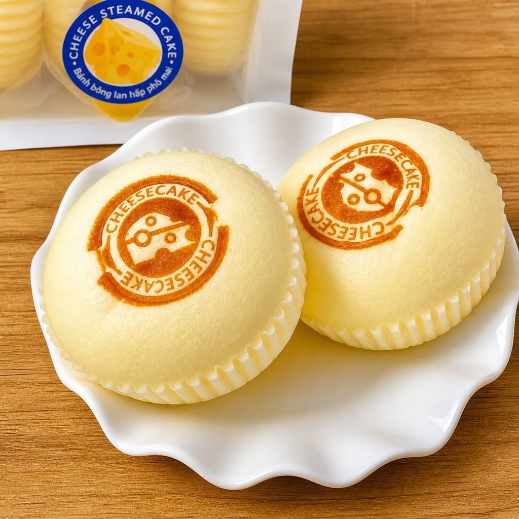 Bánh Bông Lan Hấp Phô Mai - 360g