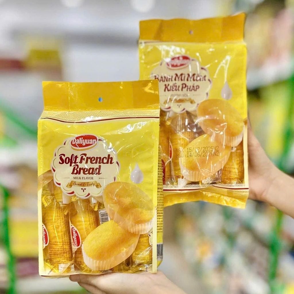 Combo 3 Gói Bánh Bông Lan Kiểu Pháp Daliyuan