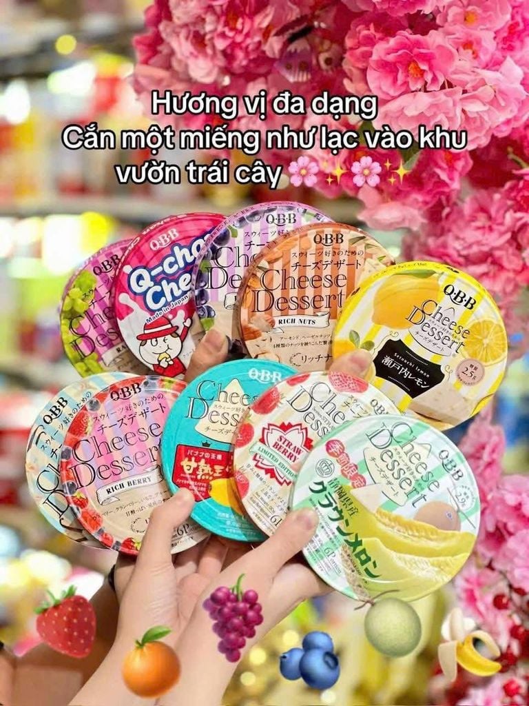 Phô Mai Trái Cây Nhật Bản QBB - 90g