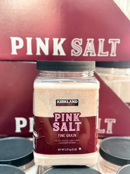 Muối Hồng Kirkland Pink Salt - 2.27kg