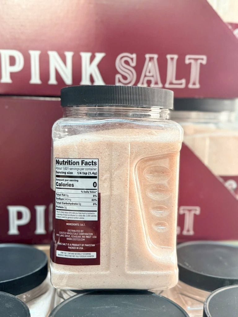 Muối Hồng Kirkland Pink Salt - 2.27kg
