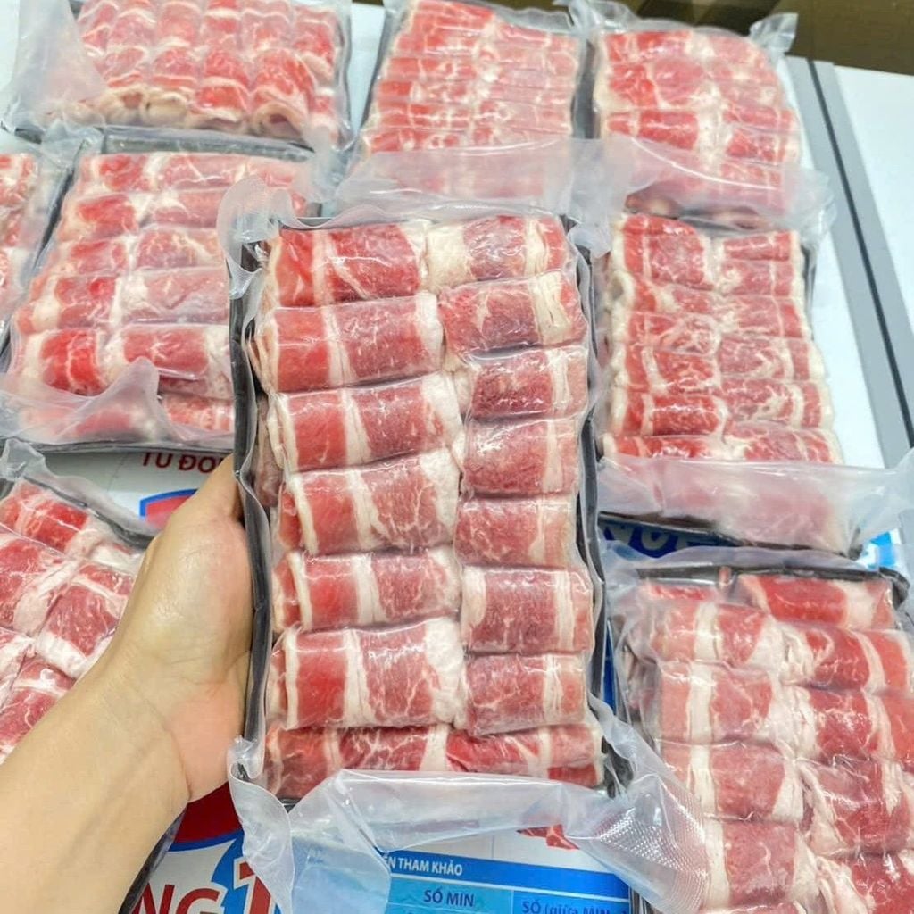 Ba Chỉ Bò Mỹ Excel Cuộn - 500G