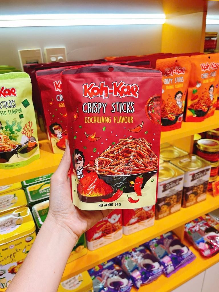 Lốc 6 Gói Snack Que Giòn Koh-Kae - 6 Gói x 60G