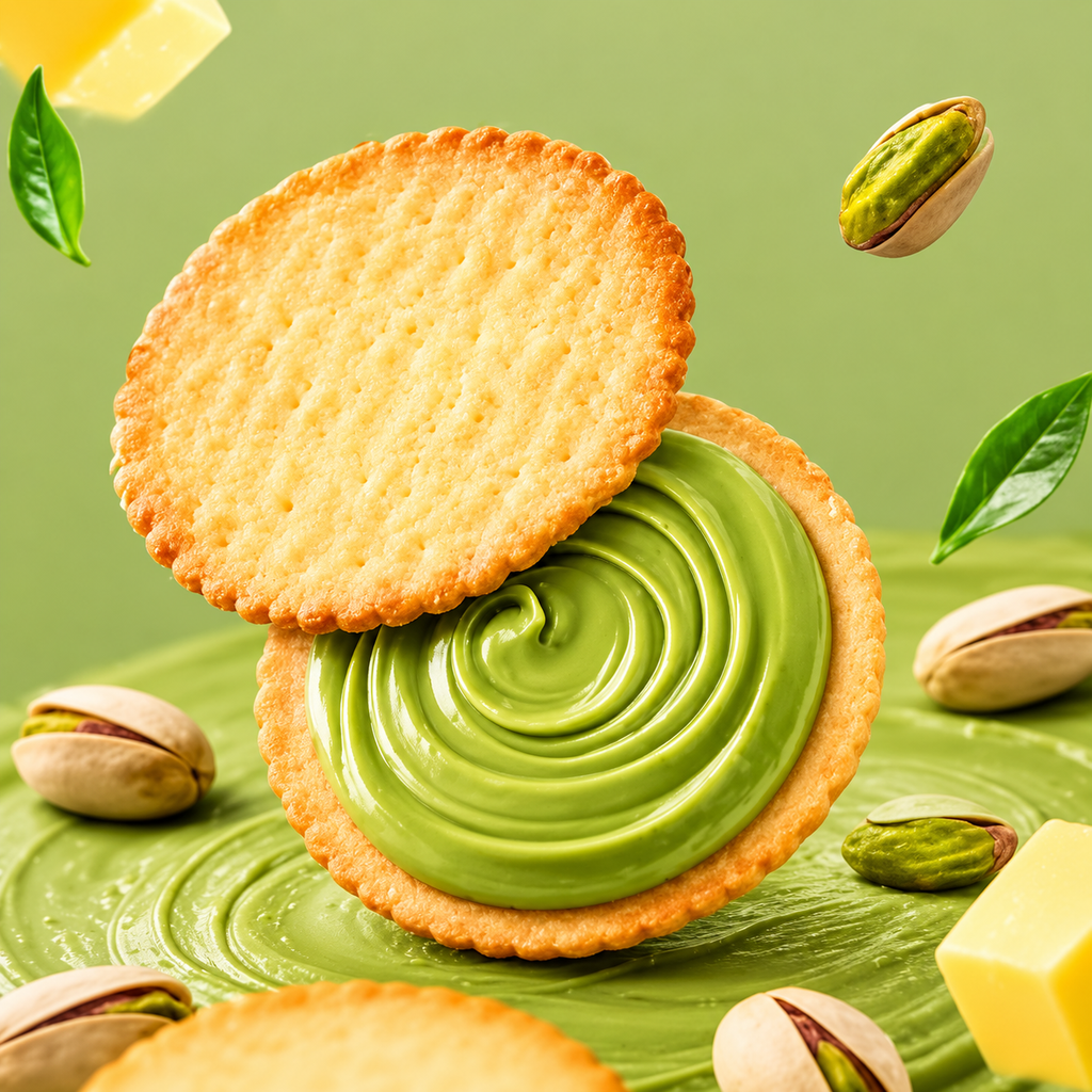 Bánh Quy Kẹp Kem HuangJi - Gói 128g