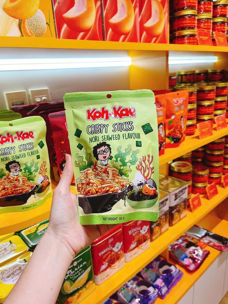 Lốc 6 Gói Snack Que Giòn Koh-Kae - 6 Gói x 60G