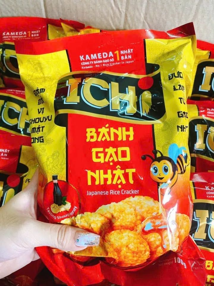 Bánh Gạo Nhật Ichi Vị Mật Ong - 100g