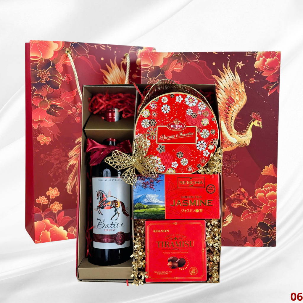 Hộp Quà Tết Cao Cấp 2026 - Ngọc Phụng Vinh Hoa