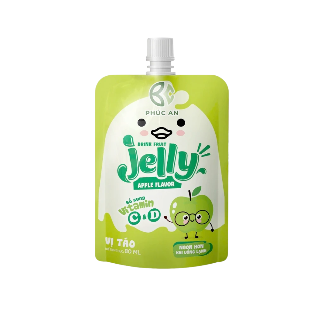 Thạch Uống Trái Cây Jelly Phúc An - 80ML