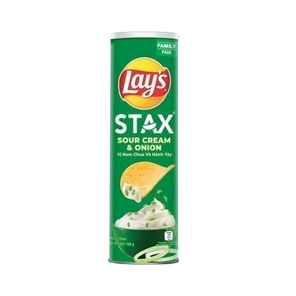 Snack Khoai Tây Đủ Vị Lay's Stax - 100g
