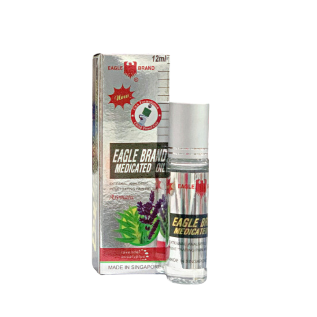 Lăn Dầu Gió Eagle Brand - 10ml (Vàng – Trắng – Xanh)