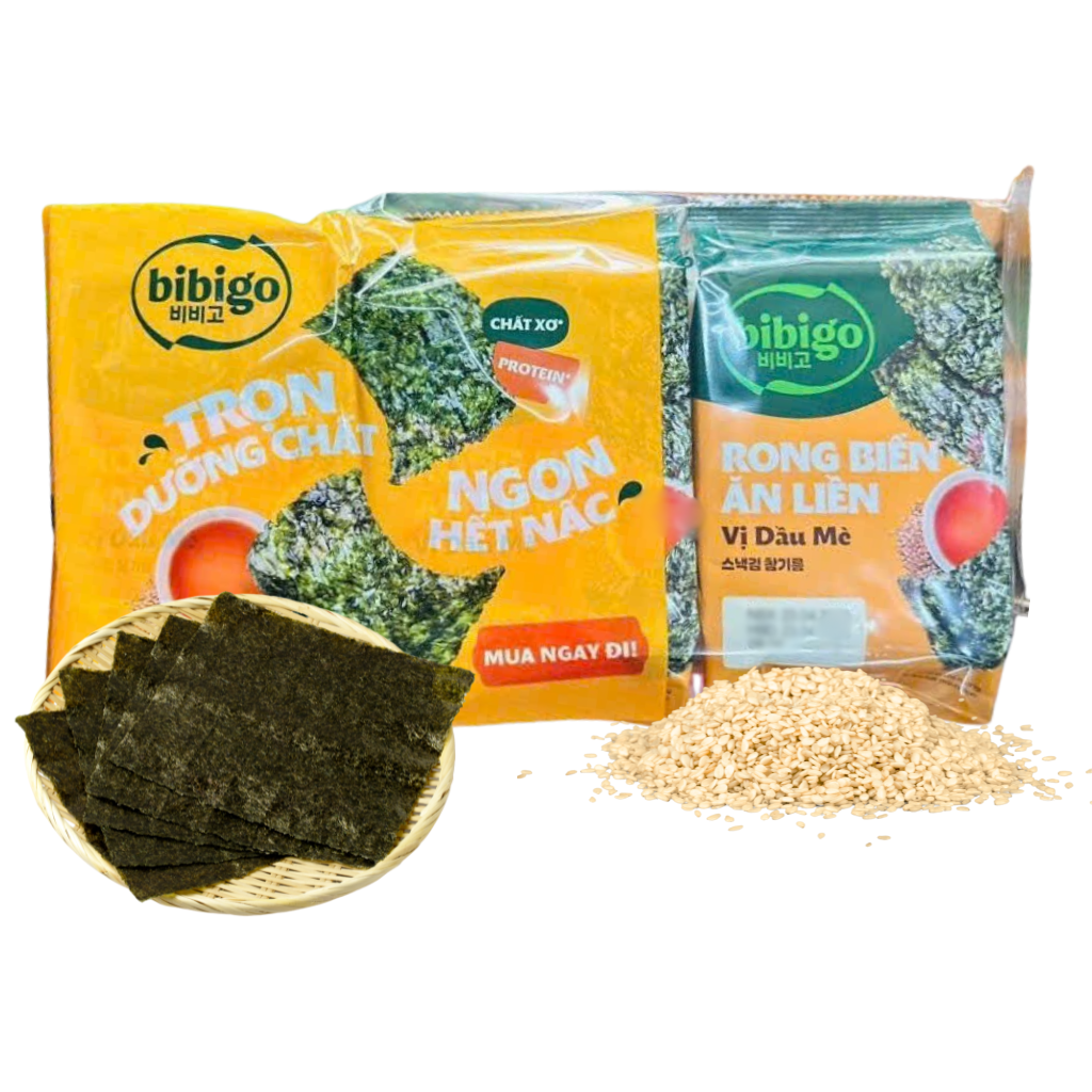 Rong Biển Ăn Liền Bibigo 4 Vị - 12g