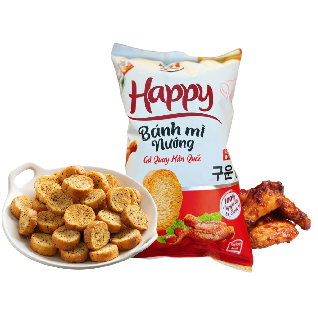 Bánh Mì Nướng Happy - 50g