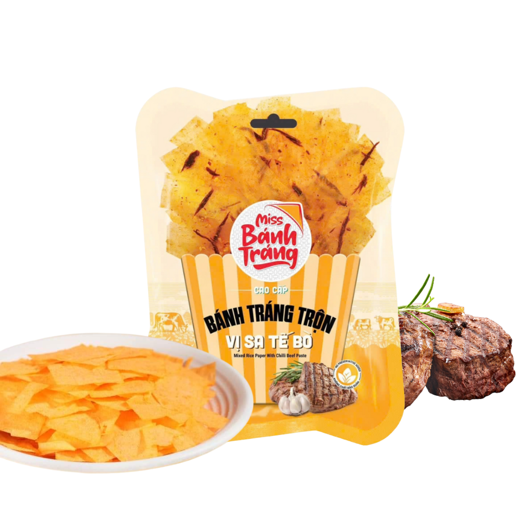 Bánh Tráng Trộn Miss Nhiều Vị - 40g (Gói)