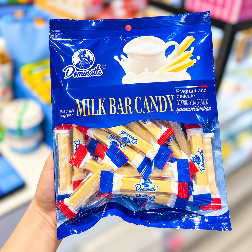 Kẹo Sữa Milky Bar Candy Dominatle - 200g ( Mua 1 Tặng 1)