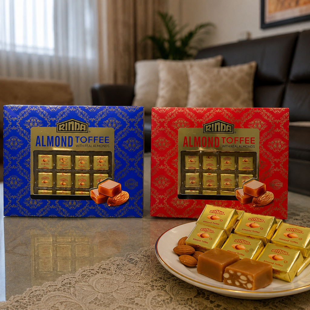 Kẹo Toffee Rinda Hạnh Nhân - 100G