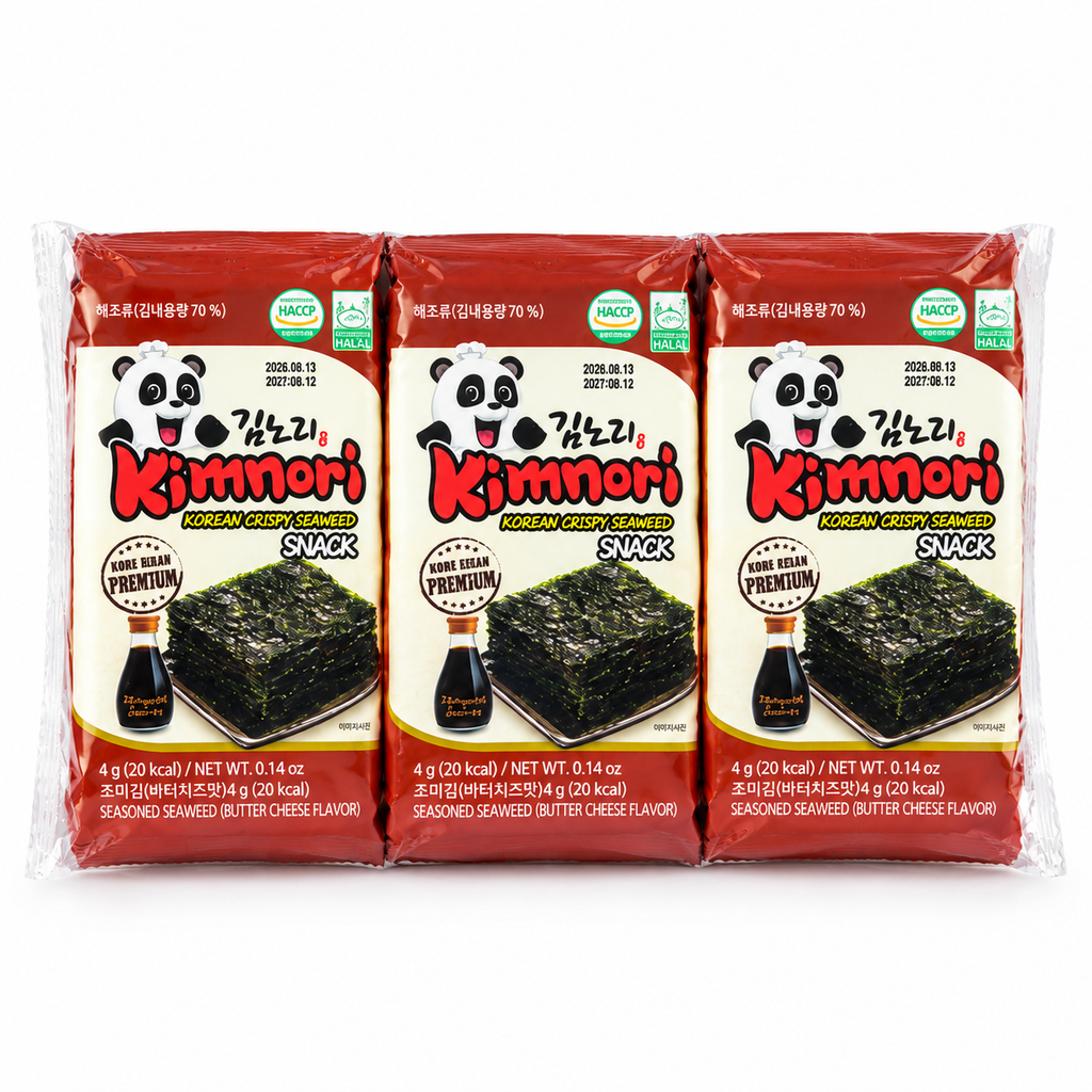Snack Rong Biển Ăn Liền Komnori - Lốc 3 Gói