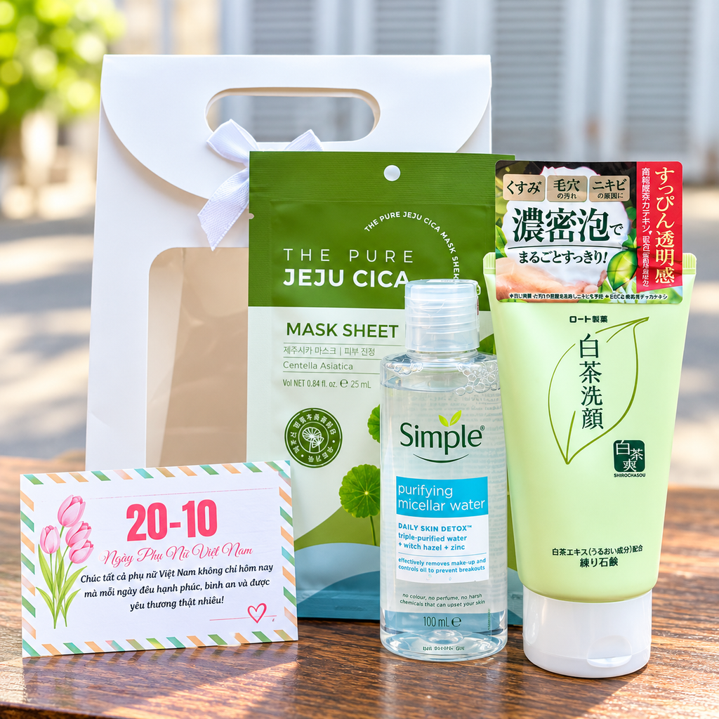 Túi Quà Tặng Skincare Cao Cấp 20/10