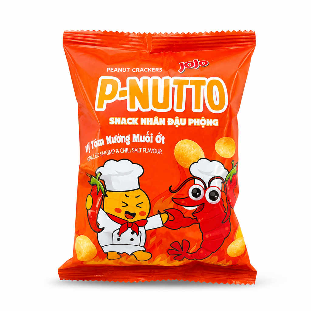 Snack Nhân Đậu Phộng P-Nutto Jojo - 30g