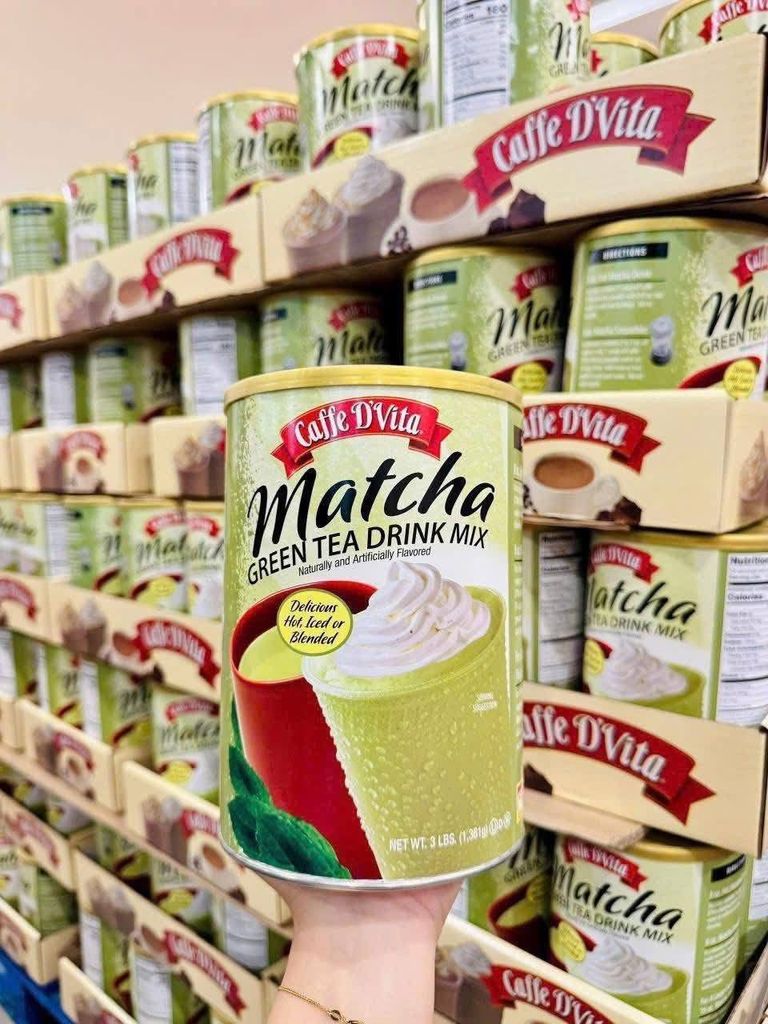 Bột Matcha Green Tea Caffe D'Vita - 1,36kg